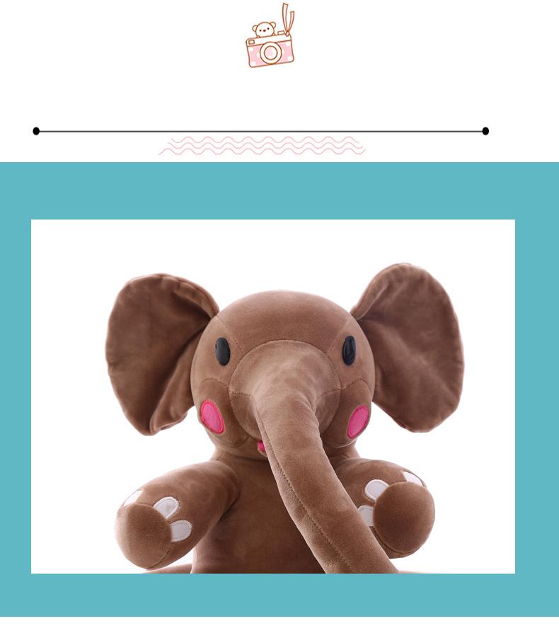 Long Nose Elephant Baby Christmas Birthday Gift Children Plush Stuffed Toy