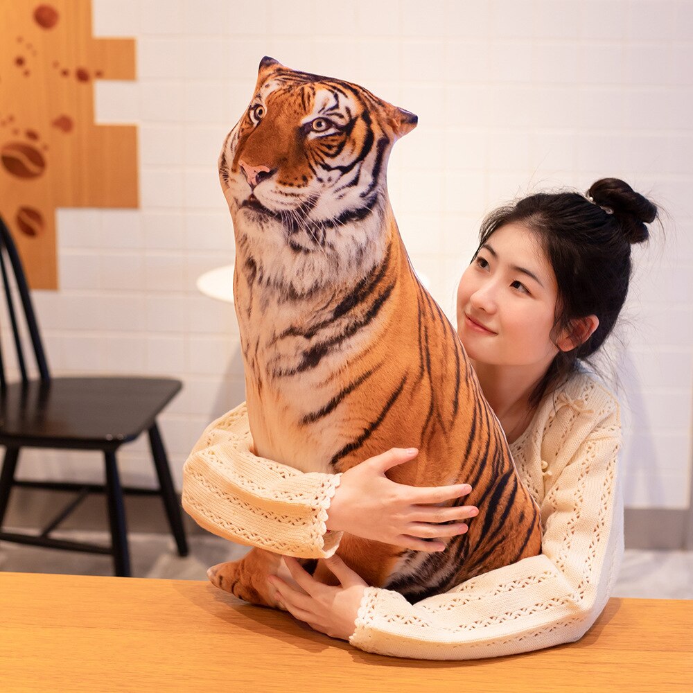 Realistic Tiger Soft Stuffed Plush Toy