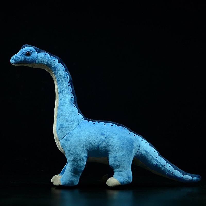 Cute Soft Brachiosaurus Plush Toys Real Life Dinosaur Stuffed Animal Toy Gift For Kids Boys Girls