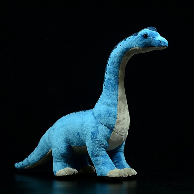 Cute Soft Brachiosaurus Plush Toys Real Life Dinosaur Stuffed Animal Toy Gift For Kids Boys Girls
