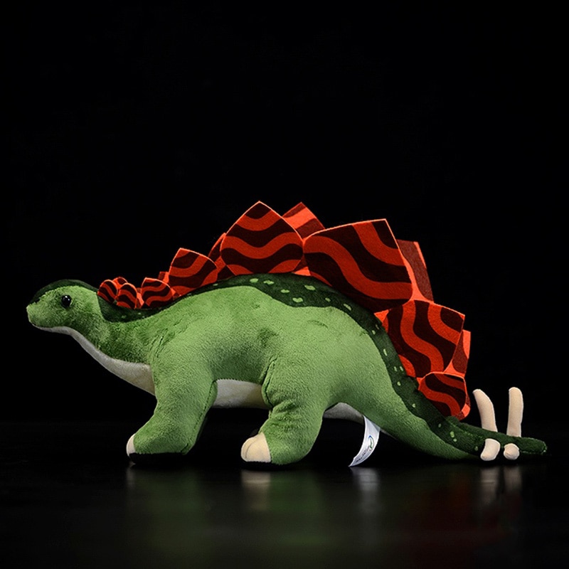 Lifelike Dinosaur Stegosaurus Plush Toy Real Life Soft Dragon Stuffed Animal Toys Christmas Birthday Gifts For Kids