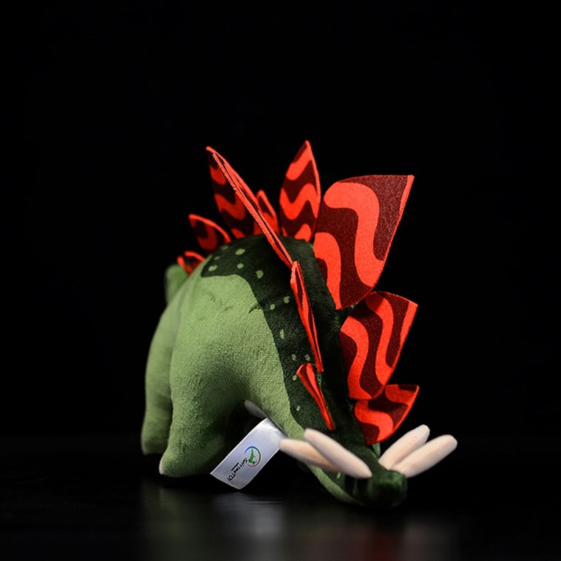 Lifelike Dinosaur Stegosaurus Plush Toy Real Life Soft Dragon Stuffed Animal Toys Christmas Birthday Gifts For Kids