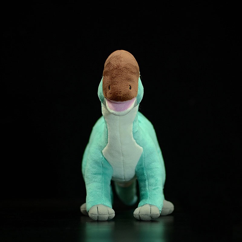 Cute Soft Parasaurolophus Dinosaur Plush Toys Real Life Dragon Stuffed Animal Toy Gifts For Children