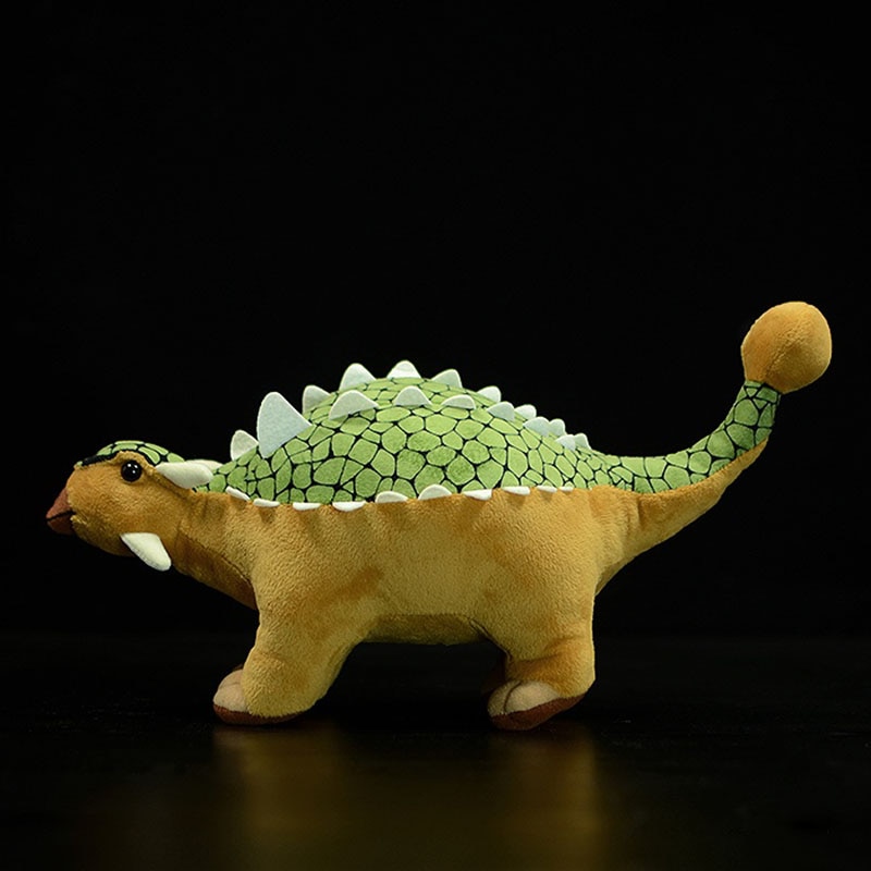 Lifelike Soft Ankylosaurus Dinosaur Plush Toys Real Life Cute Dragon Stuffed Animal Toy Gifts For Children