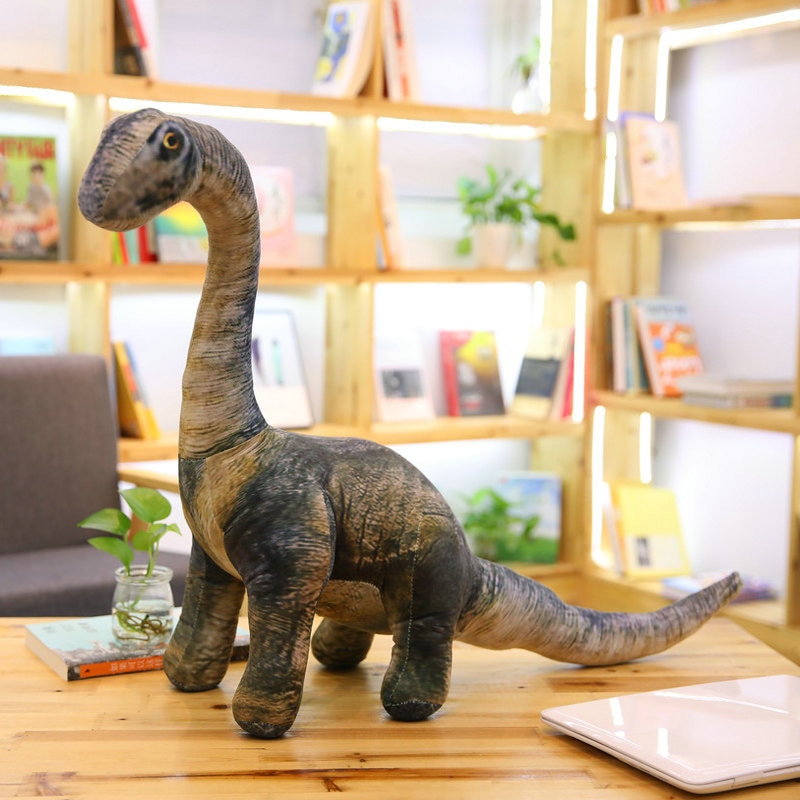 Jurassic World Dinosaur Plush Toys Simulation Plush T-rex/Seismosaurus/Stegosaurus/Spinosaurus Kids Toys Animal Doll