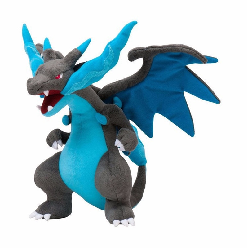 TAKARA Charizard TOMY Pokemon Dolls Stuffed Plush Toys X Mega Evolution Peluche Animal Christmas Gifts for Children Genius 23cm