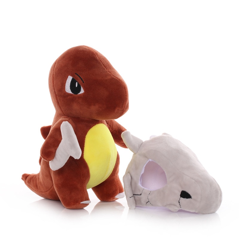 20cm TAKARA TOMY Cubone Plush Toys Anime Pokemon Soft Stuffed Animals Toys Doll Birthday Gifts for Children Kids