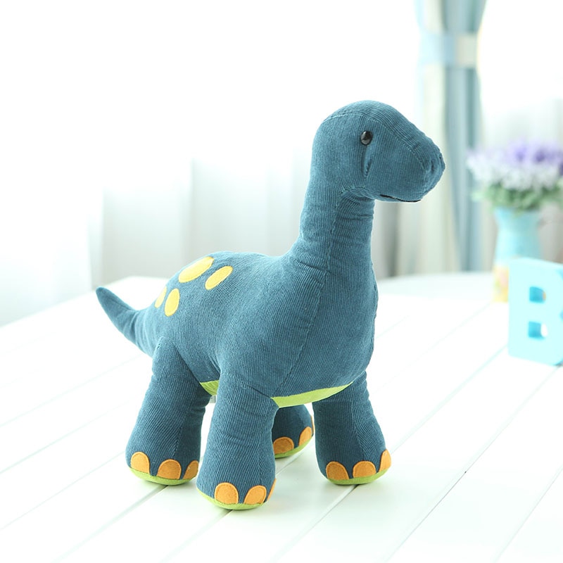Brachiosaurus Dinosaur Collared Dragon Stuffed Plush Toy for Kids Cartoon Animal Dino Baby Hug Doll Sleep Pillow - Large, 41CM