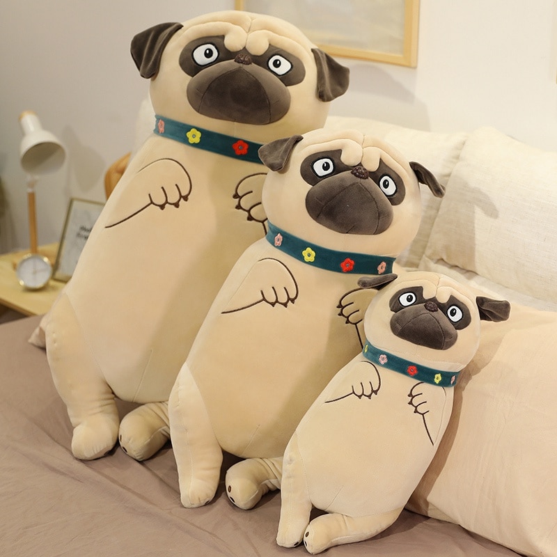 Shar Pei Pug Soft Stuffed Plush Pillow