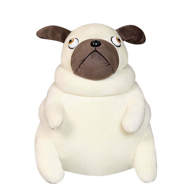 Elainren Pug Dog Soft Stuffed Plush Toy