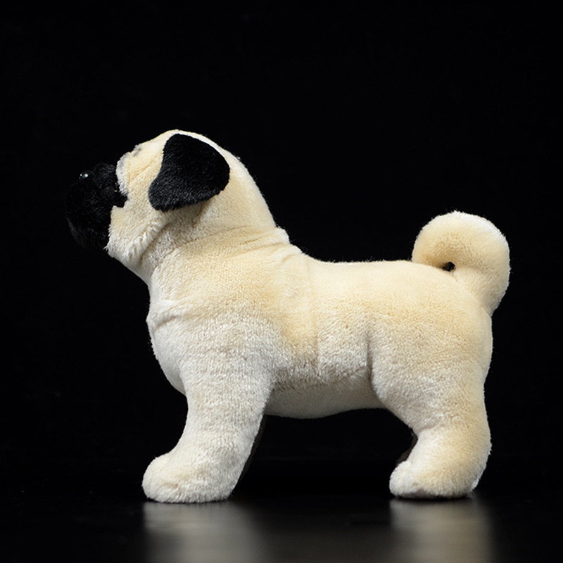 Hot Original Border Collie Dog Mini Dog Kids Stuffed Plush Toys Black Cute Lovely Child Gift Lifelike Animal Doll Poodles Model