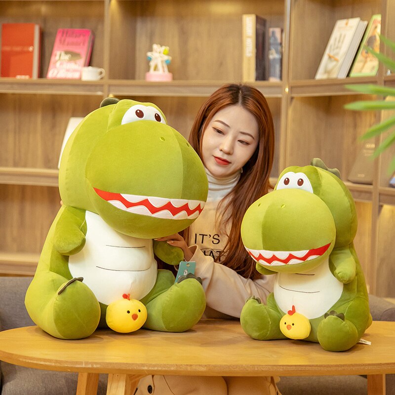 25-60cm Funny Green Crocodile Plush Toys Creative Animal Dinosaur Pillow Dolls Stuffed Soft Toys for Kids Boys Birthday Gifts