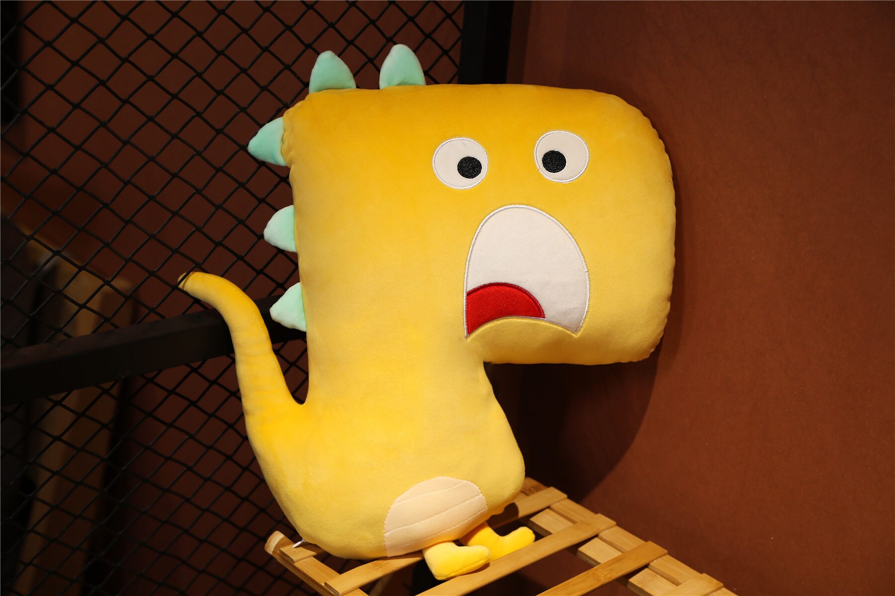 Creative Stuffed Soft Animal Cartoon Pilllow Cushion Cute Dinosaur Plush Toys Funny Neck Pillow Lovely Kids Birthday Gift