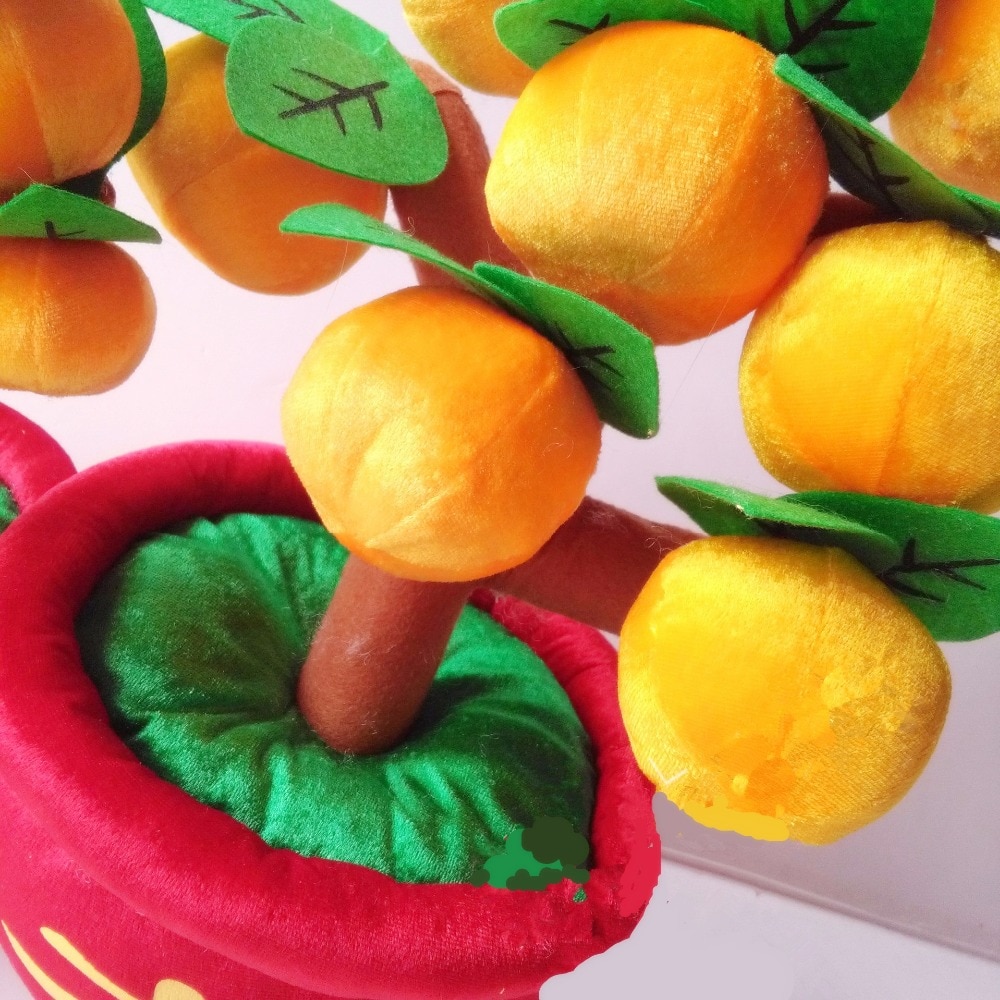 Potted Orange Tree Soft Plush Toy