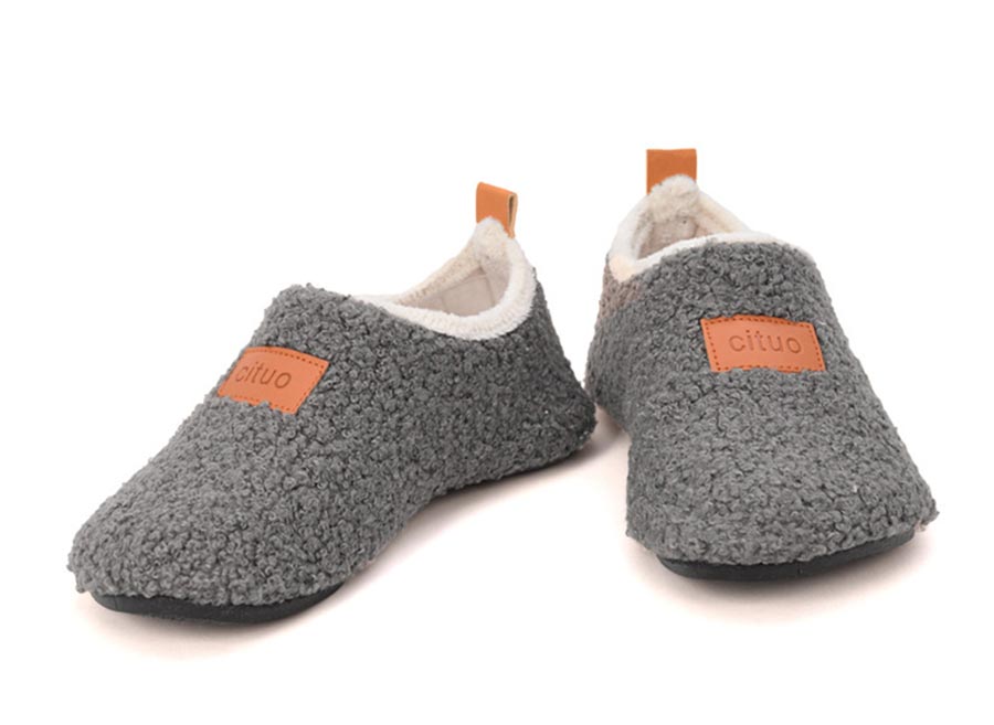 Winter Kids Slippers Teddy Plush Warm Floor Sock Shoes Baby Boys Soft Sole Non-slip Cotton Slippers Girls Indoor Home Shoes 2021
