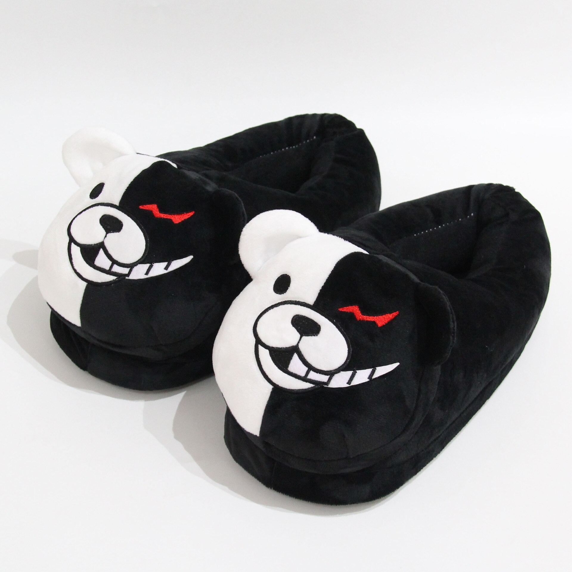 Women Winter Cotton Slippers Plush Anime Cosplay Cartoon Bear women's slippers Warm Indoor Cute Home House Family Slippers