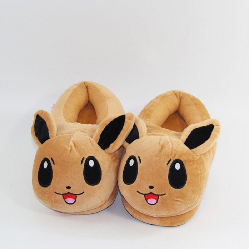 Anime My Neighbor Totoro Plush Slippers Soft Stuffed Indoor Shoes Winter Warm For Women And Man Lovers Cotton Slippers