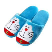 Anime Doraemon Soft Plush Slippers