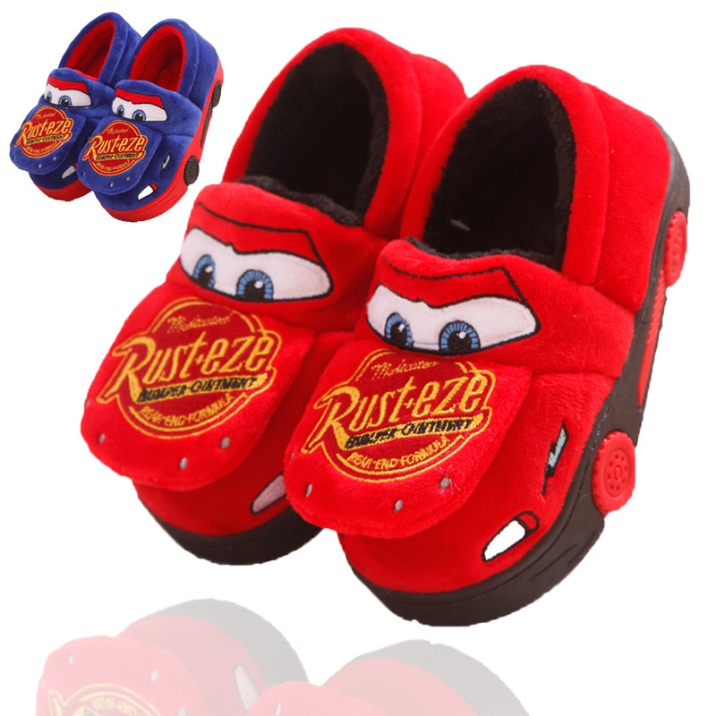 Disney Car Story Cartoon baby Soft Plush shoe  - World of  plushies
