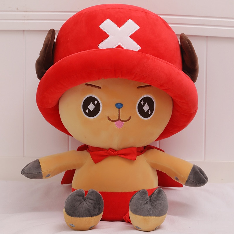 55CM Cartoon One Piece Plush Toys Chopper Plush Doll Stuffed Anime Cute Toy, Chopper Doll Best Gift For Children