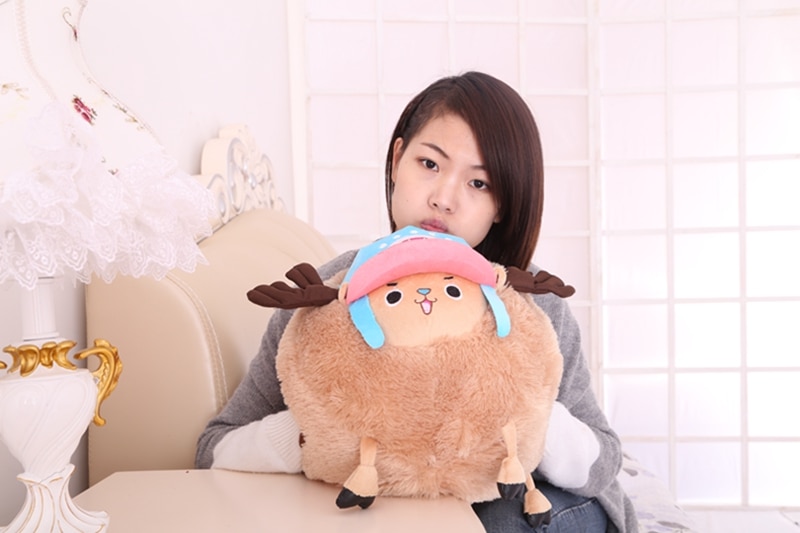 One Piece Tony Tony Chopper Stuffed One Piece Plush Doll Soft PP Cotton Cute Pet Cushion Hand warmer Plush Toys