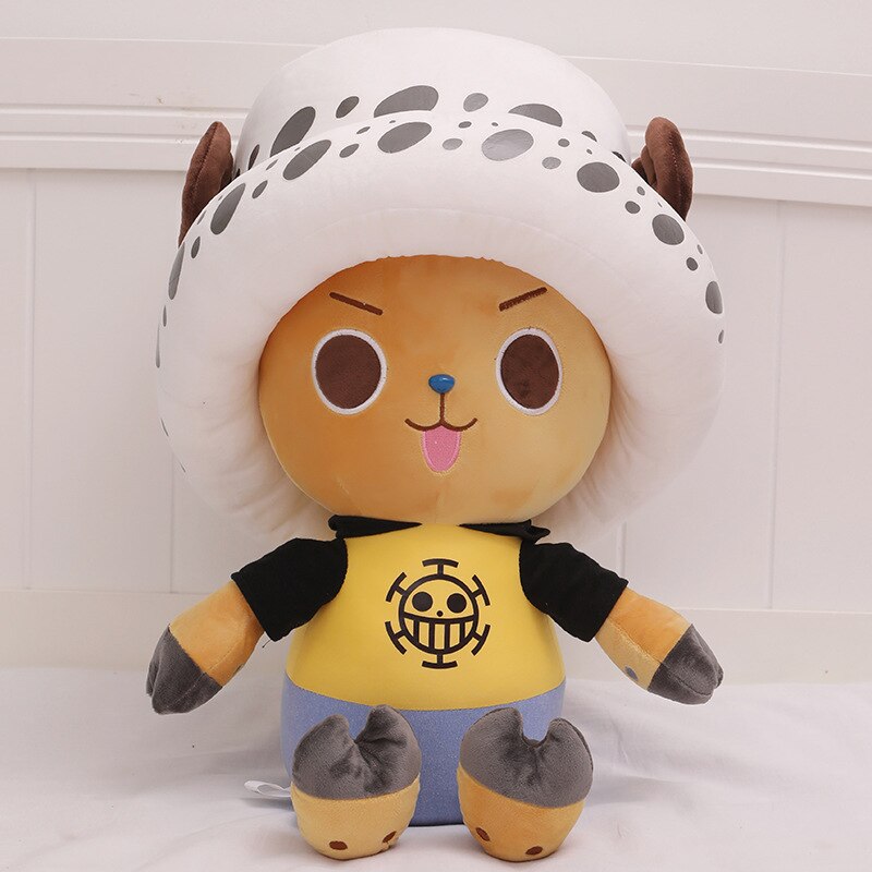 35-45cm Kawaii Chopper Plush Toys One Pieced Anime Stuffed Dolls Soft Cartoon Stuffed Toys Christmas New Year Gifts For Kids