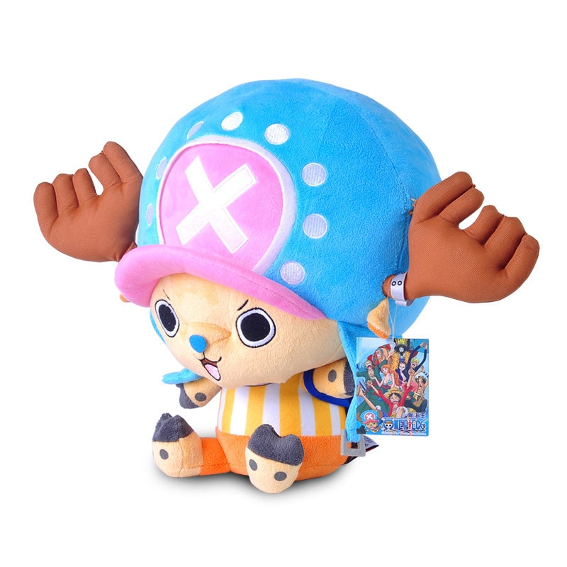New One Piece Chopper Plush Kids Girls Boys Stuffed Toys For Children Christmas Gifts 34CM