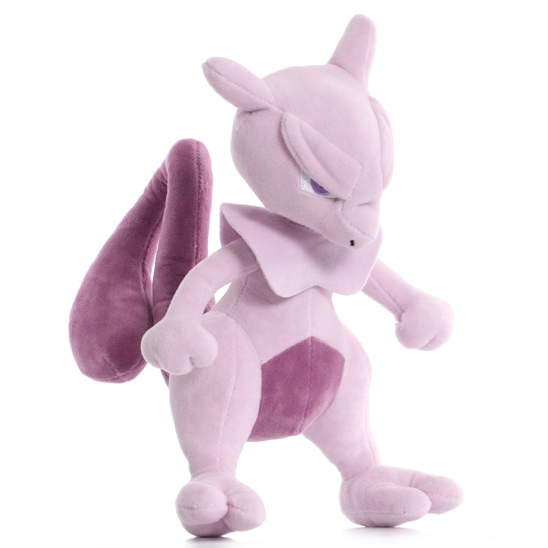 22cm TAKARA TOMY Mewtwo Plush Toys Doll Pokemon Mewtwo Soft Stuffed Animals Plush Dolls Gifts for Kids Children Birthday Gifts