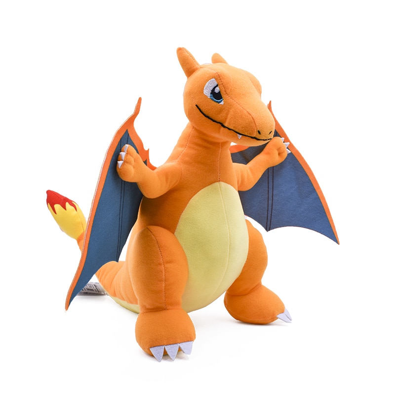 30cm Blastoise Charizard Plush Pokemoned Stuffed Toy Charmander Squirtle Evolution Doll Gift For Children Kids