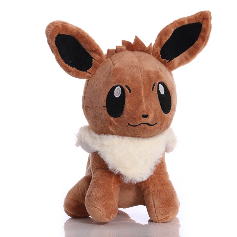 1pcs TAKARA TOMY Pokemon 20cm Eevee Plush Toys Doll Soft Stuffed Animals Toys for Kids Children Gifts