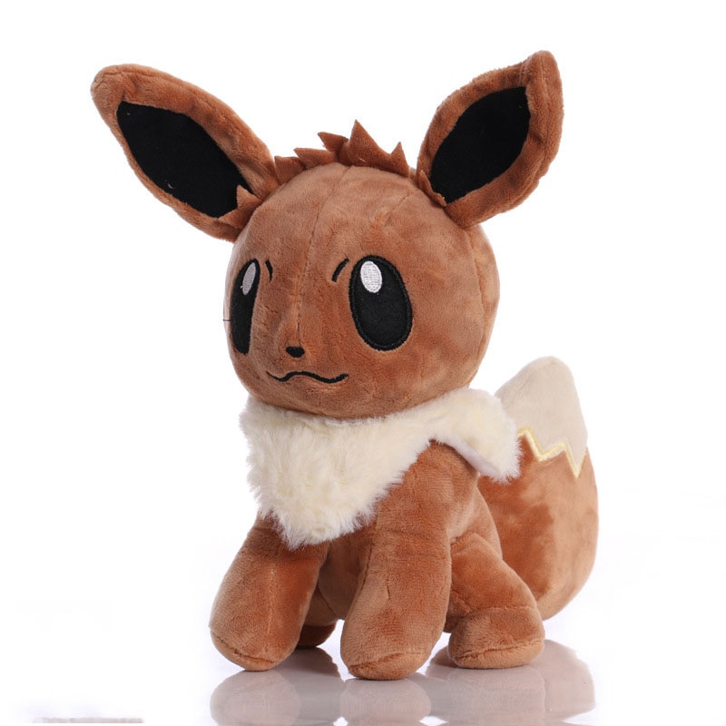 1pcs TAKARA TOMY Pokemon 20cm Eevee Plush Toys Doll Soft Stuffed Animals Toys for Kids Children Gifts