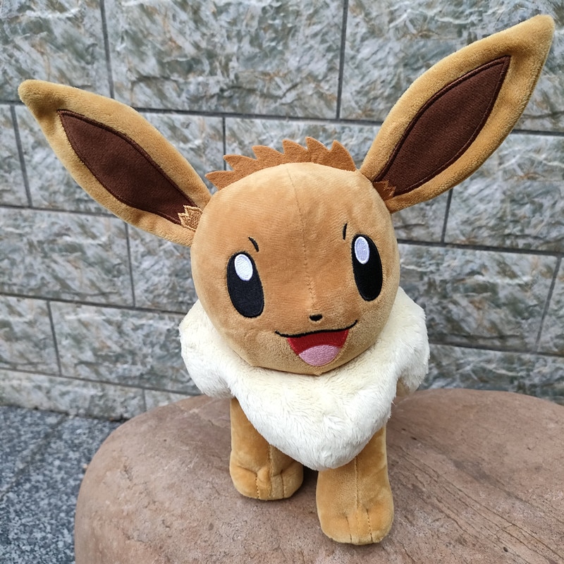 Eevee Original Pokemon Pikachu Series Plush Toy Stuffed Dolls 20cm High Quality Christmas Gifts For Children