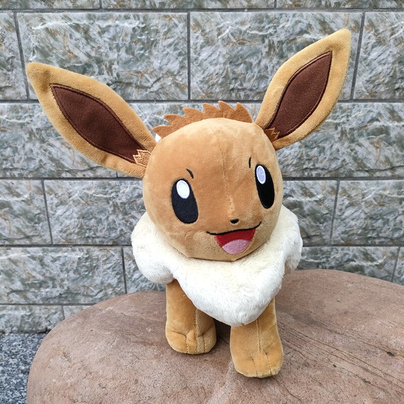 Eevee Original Pokemon Pikachu Series Plush Toy Stuffed Dolls 20cm High Quality Christmas Gifts For Children