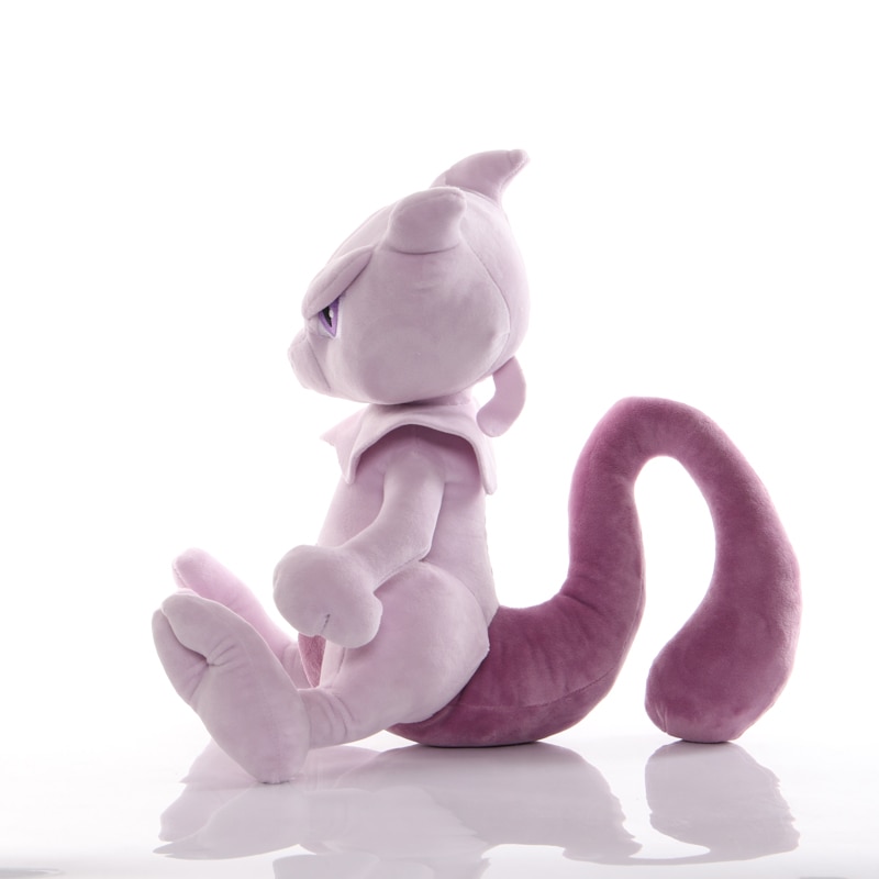 Big Size 35cm TAKARA TOMY Pokemon Mewtwo Plush Toys Soft Stuffed Animals Toys Doll Gifts for Children Kids