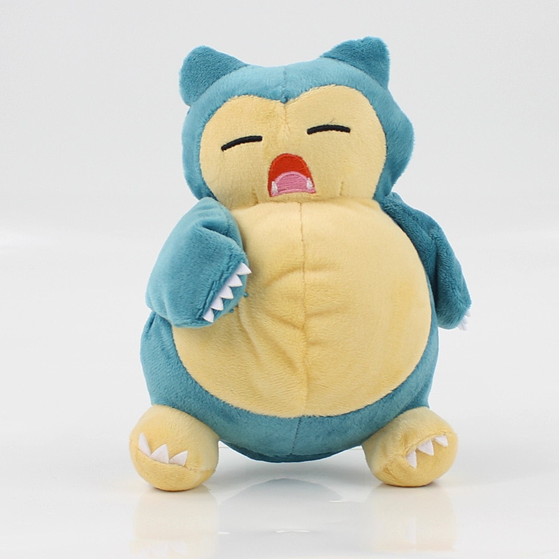 20cm Pokemon Snorlax Plush Toys Movie PikachuAnime New Rare Soft Stuffed Animal Doll For Christmas Gift