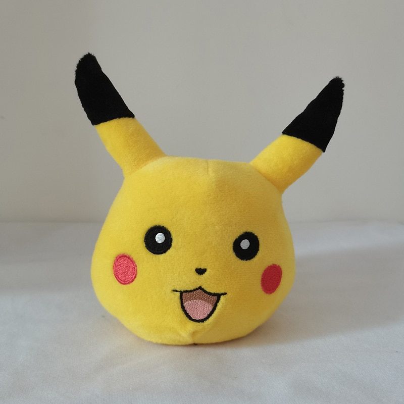 Pokemon Detective Pikachu Stuffed Plush Toy Reversible Anime Movie Pocket Monsters Model Dolls Detective Birthday Gifts For Kids