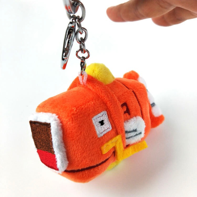 Riman boutique anime cube Jenny Turtle Carp King Pikachu Wonder Frog Plush Doll Pokemon Box Bag Keychain Pendant Hanging Buckle