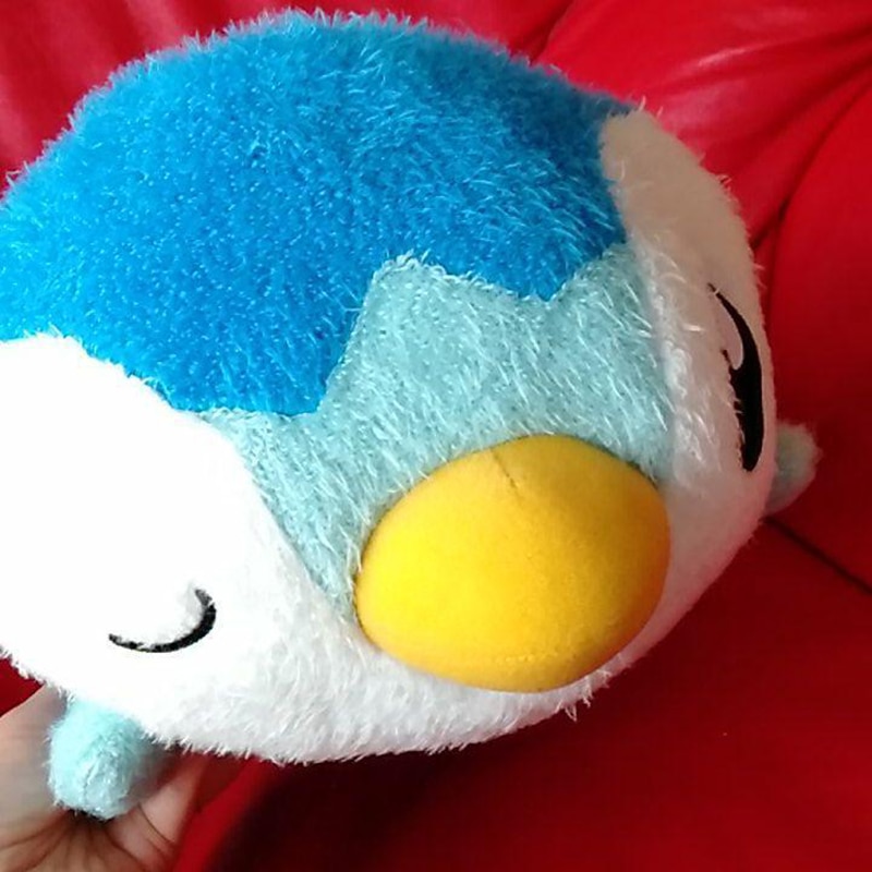 New Style Pokemon Piplup Plush Stuffed Toy Cartoon Kawaii Penguin Doll Room Decoration New Year's Gift For Kids