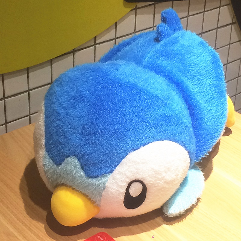 New Style Pokemon Piplup Plush Stuffed Toy Cartoon Kawaii Penguin Doll Room Decoration New Year's Gift For Kids