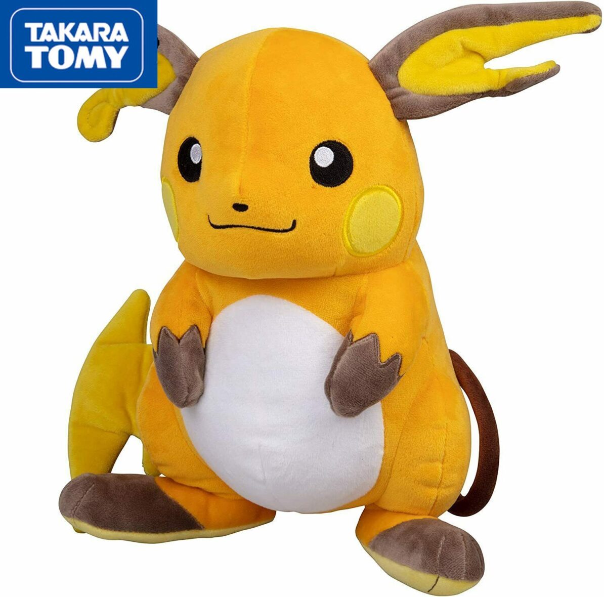 Pokemon Raichu Plush Stuffed Animal Toy – Large 12" Toy Gift