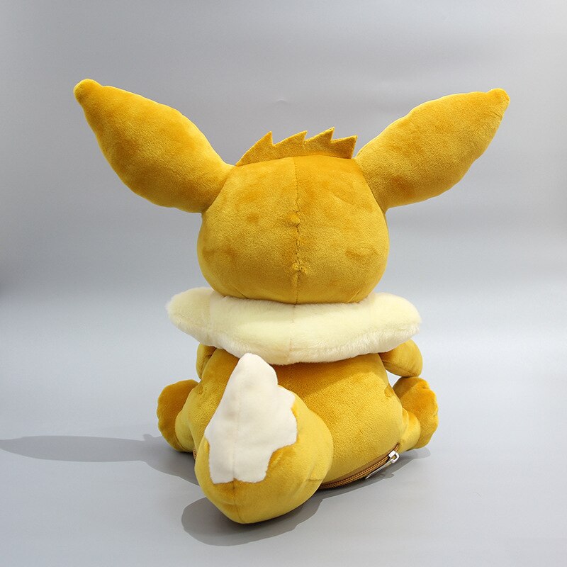 30Cm Pokemon Plush Toys Kawaii Bikachu Plush Doll Eeveelution Plushie Doll Double-Sided Pillow Egg Pillow Toy Girl Birthday Gift