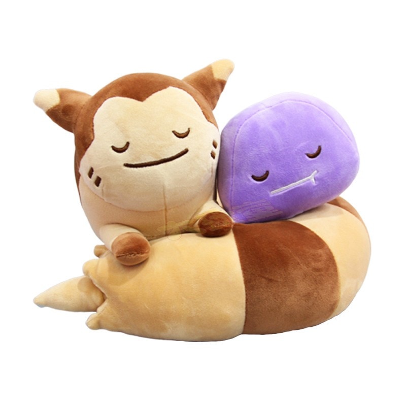 Ditto Plush Toys Soft Stuffed  Pokemon Snorlax Plush Pillow