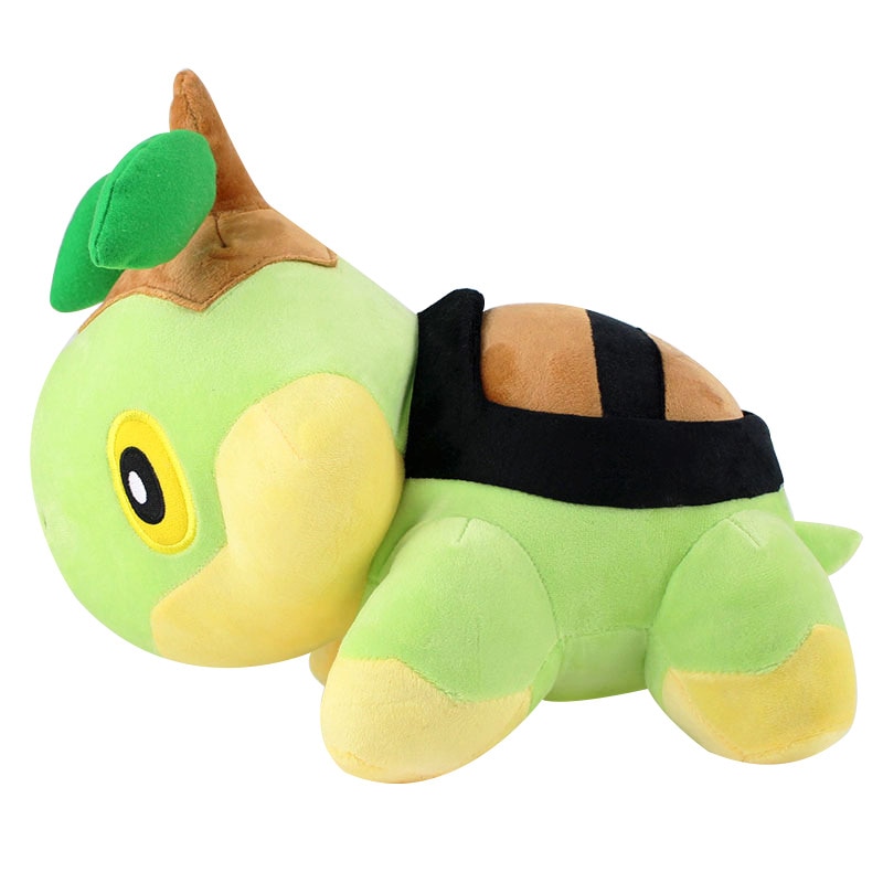 30CM Turtwig Evolution Torterra Plush Doll Pokemon Peluche Stuffed Toy Cartoon Tortoise Elf Kids Christmas New Year Gifts