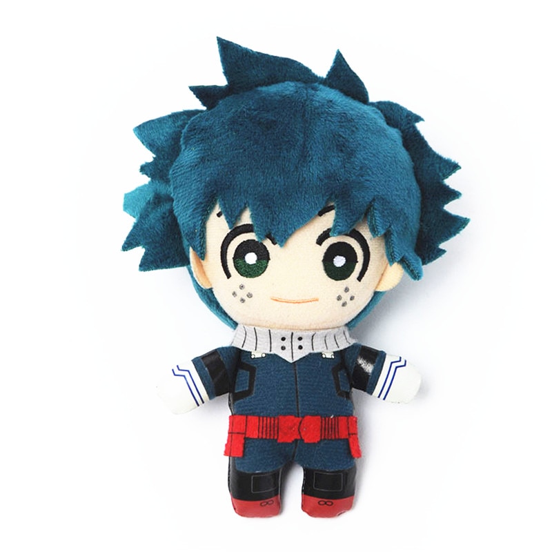 13cm Anime My Hero Academia Stuffed Plush Toys Midoriya Izuku Bakugou Katsuki Cartoon Figurine Soft Doll Kids Gifts Toys