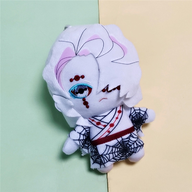 15cm Japan Anime Demon Slayer Akaza Rui Iguro Obanai Tanjirou Kamado Nezuko Agatsuma Zenitsu Plush Toys Doll Peluche Gift