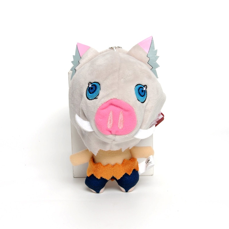 15cm Japan Anime Demon Slayer Akaza Rui Iguro Obanai Tanjirou Kamado Nezuko Agatsuma Zenitsu Plush Toys Doll Peluche Gift