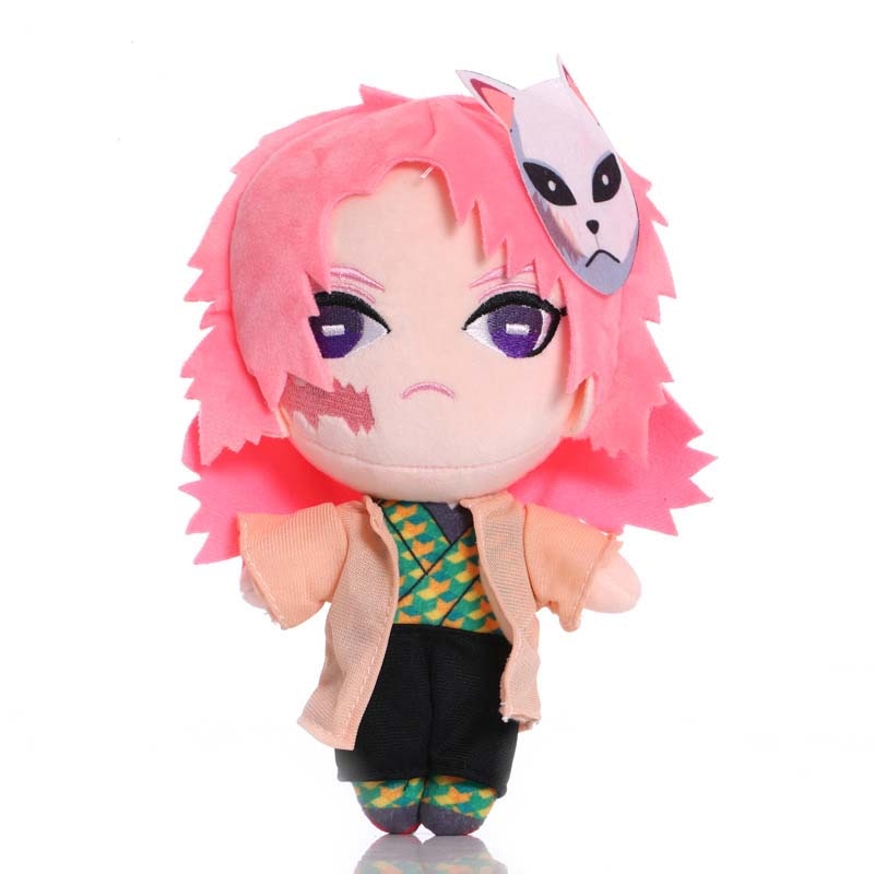 20cm Demon Slayer Plush Toy Kimetsu No Yaiba Kamado Tanjirou Tomioka Giyuu Agatsuma Zenitsu Douma Sabito Stuffed Dolls Kids Gift