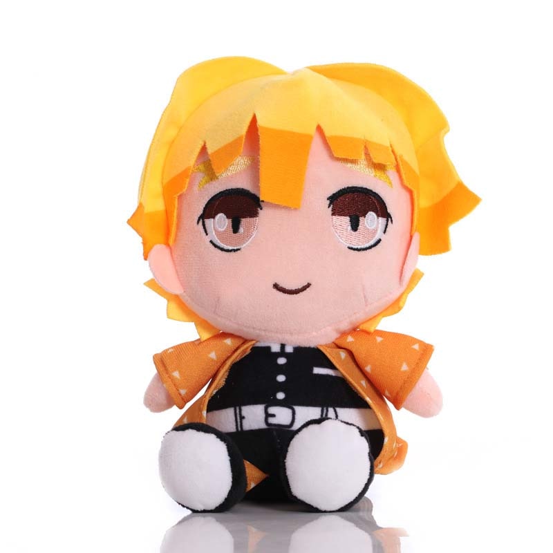 20cm Demon Slayer Plush Toy Kimetsu No Yaiba Kamado Tanjirou Tomioka Giyuu Agatsuma Zenitsu Douma Sabito Stuffed Dolls Kids Gift