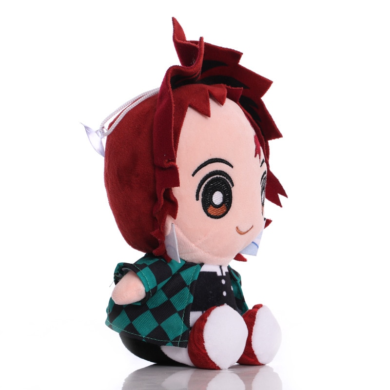 20cm Demon Slayer Plush Toy Kimetsu No Yaiba Kamado Tanjirou Tomioka Giyuu Agatsuma Zenitsu Douma Sabito Stuffed Dolls Kids Gift