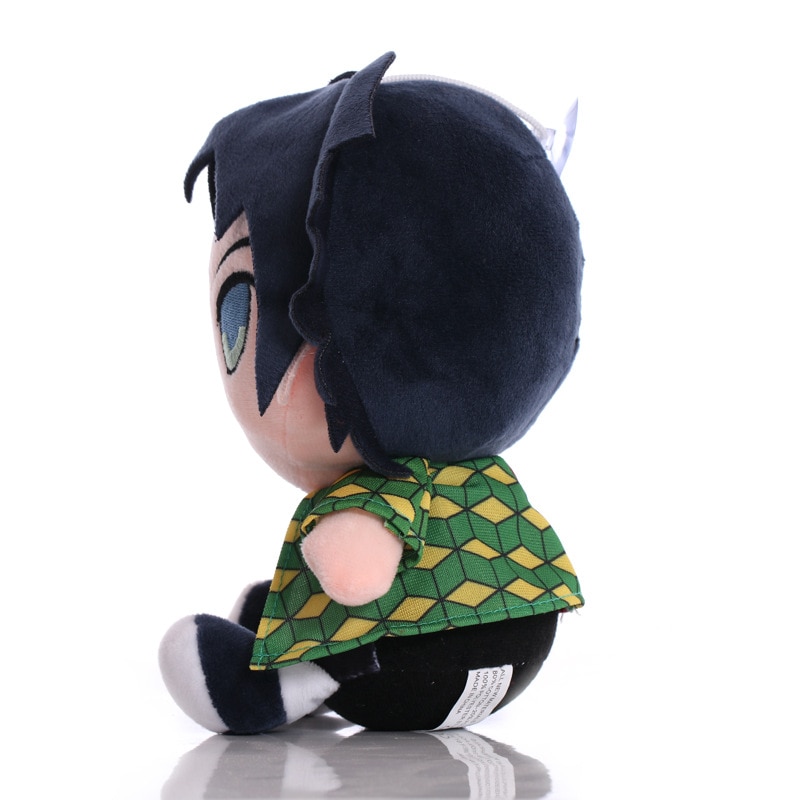 20cm Demon Slayer Plush Toy Kimetsu No Yaiba Kamado Tanjirou Tomioka Giyuu Agatsuma Zenitsu Douma Sabito Stuffed Dolls Kids Gift